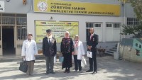 25-09-2017 BAŞKAN KUMARTAŞLI VE GAZİ TAHSİN KOÇ ZÜBEYDE HANIM MESLEK LİSESİ  ÖĞR