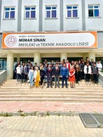 11.05.2022 MİMAR SİNAN MESLEKİ TEKNİK ANADOLU LİSESİNE ZİYARETİMİZ