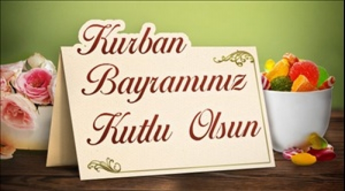 Kurban Bayramınız Mübarek Olsun.                  