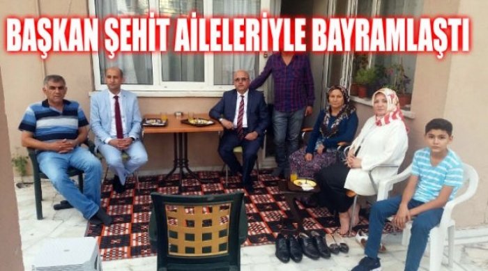 KUMARTAŞLI BELEDİYE BAŞKANIMIZ ÇOBAN İLE ŞEHİT AİLELERİNİ YALNIZ BIRAKMADI..                  