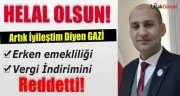 BAŞKAN KUMARTAŞLIDAN ÖRNEK DAVRANIŞ.