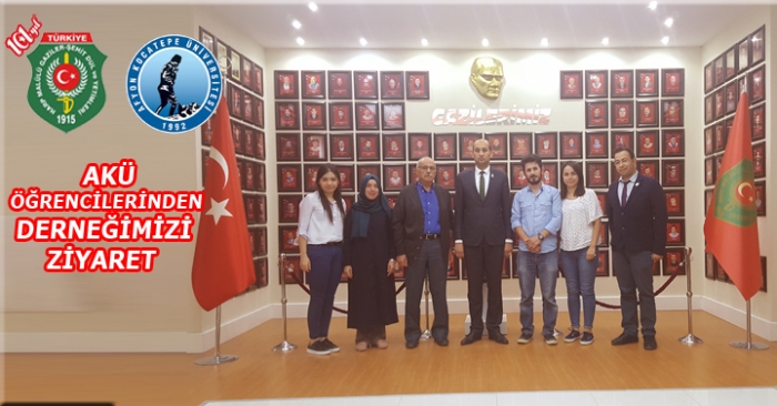 AKÜ ÖĞRENCİLERİNDEN DERNEĞİMİZİ ZİYARET                  