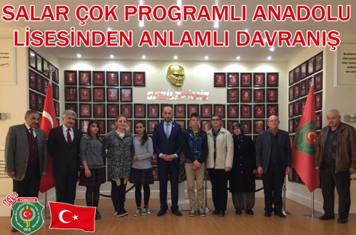 SALAR ÇOK PROGRAMLI ANADOLU LİSESİNDEN ANLAMLI DAVRANIŞ                  