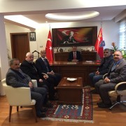 KUMARTAŞLIDAN İL EMNİYET MÜDÜRÜ ŞEN'E TAZİYE