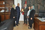 SANDIKLLI TEMSİLCİMİZ GAZİ YUSUF AKİNDEN KAYMAKAM ARICAN’A VEDA