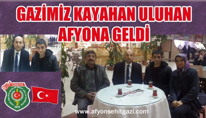 GAZİMİZ AFYONKARAHİSAR’A GELDİ.                  