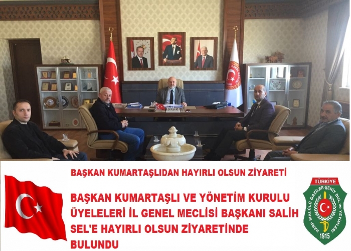 BAŞKAN KUMARTAŞLI’DAN HAYRLI OLSUN ZİYARETİ.                  