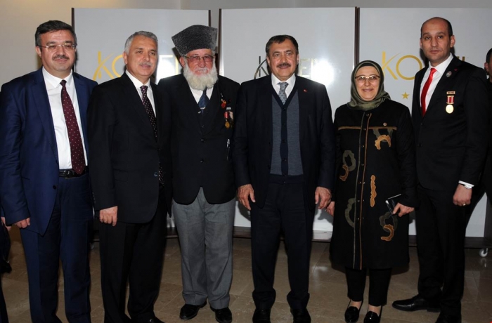 18 MART ŞEHİTLERİ ANMA GÜNÜ ETKİNLİKLERİ KOREL OTELDE BAKAN EROĞLU İLE DEVAM ETTİ.                  