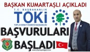 AFYONKARAHİSAR TOKİ KONUT BAŞVURULARI BAŞLADI.