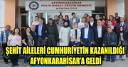 ŞEHİT AİLELERİ CUMHURİYETİN KAZANILDIĞI TOPRAKLARA  GELDİ.