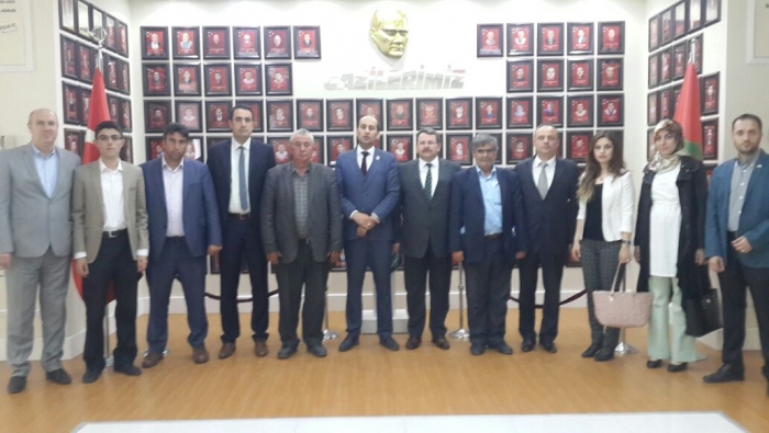 SGK İL MÜDÜRLÜĞÜNDEN BAŞKAN KUMARTAŞLI’YA ZİYARET                  