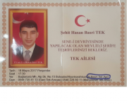 ŞEHİDİMİZ P.UZM.ÇVŞ.HASAN BASRİ TEK DUALAR İLE ANILACAK