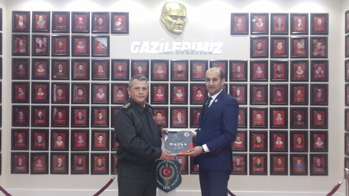 İl J.Kom.Yardımcısı J.Alb.Doğan ŞAR Derneğimizi ziyaret etti.                  
