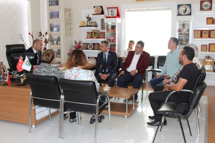 MİLLİ BİRLİK VE KARDEŞLİK FEDERASYONU'NDAN DERNEĞİMİZE ZİYARET                  