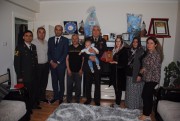 İL JANDARMA KOMUTANI J.KD.ALB.ORHAN SIRMA VE KUMARTAŞLI ŞEHİT AİLEMİZİ ZİYARET ETTİ.