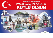 BAŞKAN KUMARTAŞLI'NIN JANDARMA TEŞKİLATININ 178. KURULUŞ YIL DÖNÜMÜ KUTLAMA MESAJI