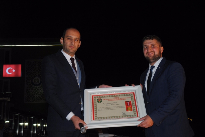 BAŞKAN KUMARTAŞLI DÜZAĞAÇ BELEDİYE BAŞKANI MUAMMER IŞIKLI YA TEŞEKKÜR ETTİ                  