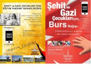 TÜRK ŞEHİTLİKLERİ İMAR VAKFI EĞİTİM DESTEĞİ İÇİN YARDIMLARINIZI BEKLİYOR.