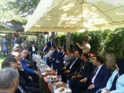 İL PROTOKOLÜ İL JANDARMA KOMUTANLIĞINDA ASKERLER İLE BAYRAMLAŞTI.