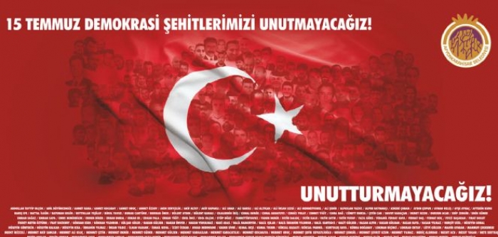  15 TEMMUZ RUHU YENİDEN MEYDANLARA İNİYOR                  