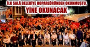 İLK SALÂ BELEDİYE HOPARLÖRÜNDEN OKUNMUŞTU, YİNE OKUNACAK