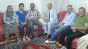BAŞKAN KUMARTAŞLI VE CEYLAN’DAN DAZKIRILI GAZİ  NAZİF ŞENOCAK’A ZİYERET 