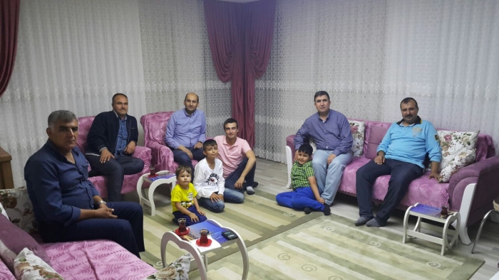BAŞKAN KUMARTAŞLI’DAN ŞEHİT AİLELERİMİZE ZİYERET 2                  