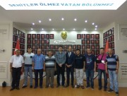 EMNİYET MÜDÜRLÜĞÜ GÜVENLİK ŞUBE MÜDÜRÜ EMİN TOPÇU DERNEĞİMİZİ ZİYARET ETTİ.