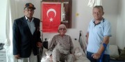 HASAN CEYLAN KORE GAZİSİNİ ZİYARET ETTİ.