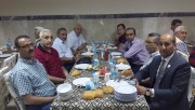 BAŞKAN KUMARTAŞLI HACCA GİDECEK ŞEHİT AİLEMİZİN YEMEK VE DUA PROGRAMINA KATILDI.