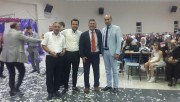 BAŞKAN KUMARTAŞLI SİVİL ŞEHİDİMİZİN OĞLU CAVİT ESKİCİNİN DÜĞÜN TÖRENİNE KATILDI.