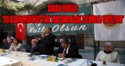 BAŞKAN KUMARTAŞLI TAŞ MEDRESE'DE YAPILAN BAYRAMLAŞMA TÖRENİ’NE KATILDI.