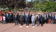 19 EYLÜL GAZİLER GÜNÜ ETKİNLİKLERİ KOCATEPE PARKINDA ÇELENK TÖRENİ İLE DEVAM ETTİ.