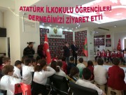 ATATÜRK İLK OKULU ÖĞRENCİLERİ DERNEĞİMİZİ ZİYARET ETTİ.  