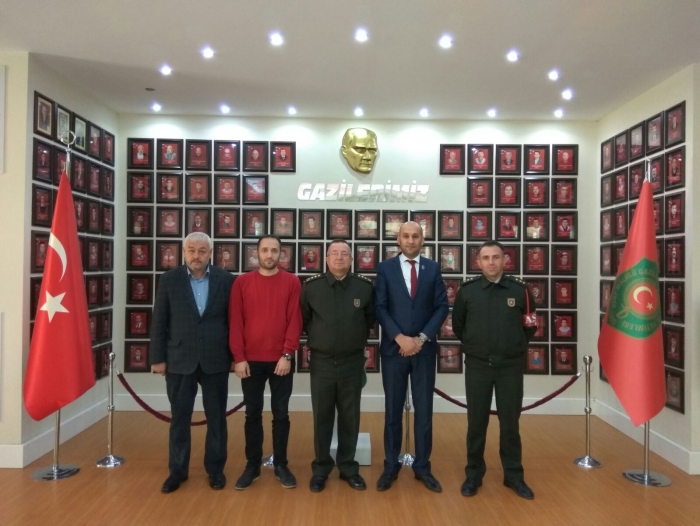 AFYONKARAHİSAR MERKEZ KOMUTANI İKM. MUSTAFA GÜLGEÇ'TEN DERNEĞİMİZE ZİYARET                  