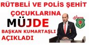 RÜTBELİ VE POLİS ŞEHİTLERİMİZİN BİRİNCİ DERECE YAKINLARI ASKERLİKTEN MUAF SAYILACAK