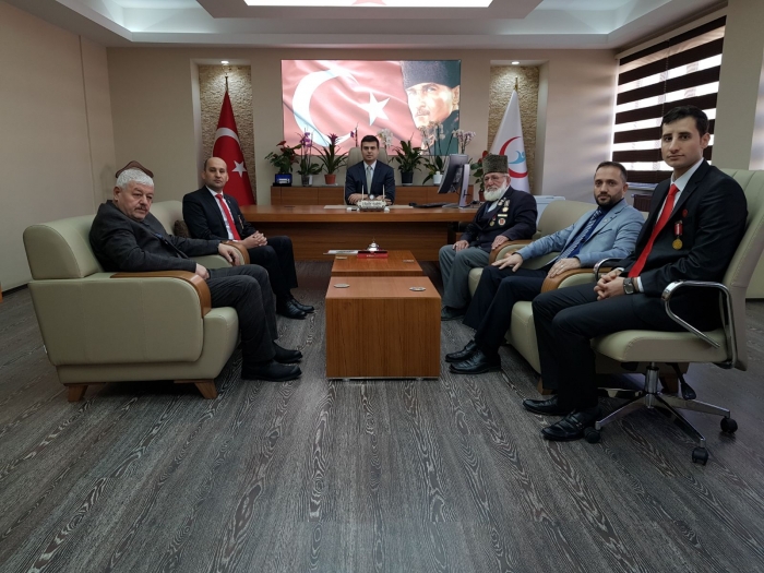 BAŞKAN KUMARTAŞLI’DAN İL SAĞLIK MÜDÜRÜ SERHAT KORKMAZ’A HAYIRLI OLSUN ZİYARETİ                  