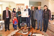 BAŞKAN KUMARTAŞLI’DAN CANSER KUZU’YA TEŞEKKÜR BELGESİ