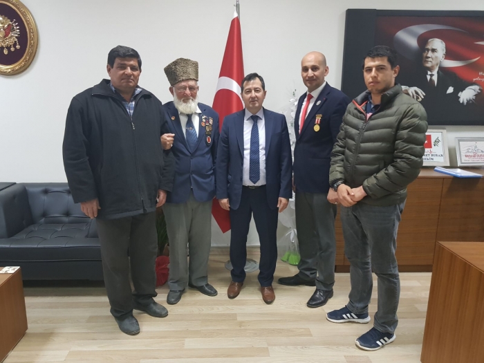 GAZİLER’DEN DURAN’A TEŞEKKÜR  VE HAYIRLI OLSUN ZİYARETİ                  