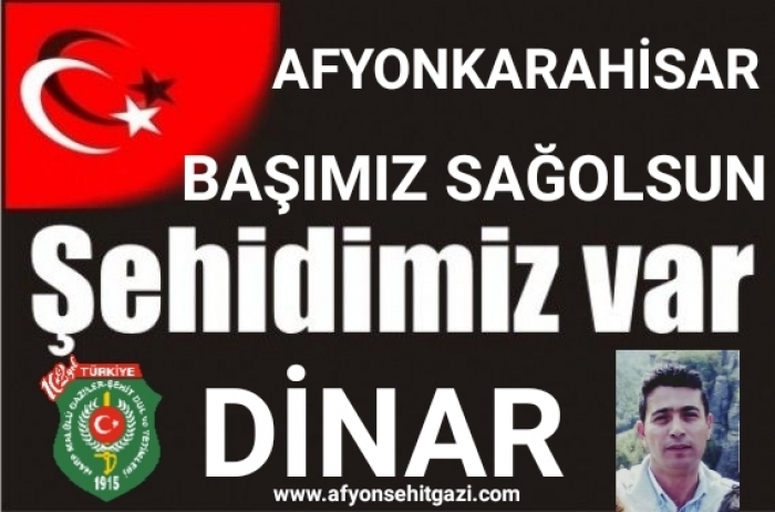 ŞEHİDİMİZ VAR DİNAR 01.04.2018                  