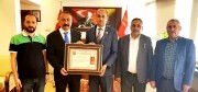 KUMARTAŞLI, EMNİYET MÜDÜRÜMÜZ  FAHRETTİN ŞEN İLE  VEDALAŞTI