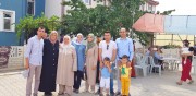 KUMARTAŞLI AİLESİ HACCA GİDECEK OLAN ŞEHİT AİLESİNİ ZİYARET ETTİ