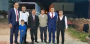 BAŞKAN KUMARTAŞLI GAZİ ALAADDİN MUTLU'NUN OĞLUNUN DÜĞÜN TÖRENİNE KATILDI