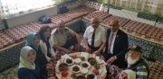 GARNİZON KOMUTANIMIZ VE BELEDİYE BAŞKANIMIZDAN KIBRIS GAZİSİ TAHSİN KOÇ’A BAYRAM ZİYARETİ