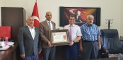 KUMARTAŞLI VE YÖNETİMİNDEN VALİ YARDIMCISI GÜNAY’A VEDA ZİYARETİ