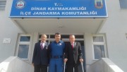 CEYLAN'DAN  YÜZBAŞI ÇIRAK’A HAYIRLI OLSUN ZİYARETİ'