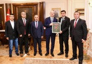 GENEL BAŞKANIMIZ ÇALIŞMALARINA HIZ KESMEDEN DEVAM EDİYOR.