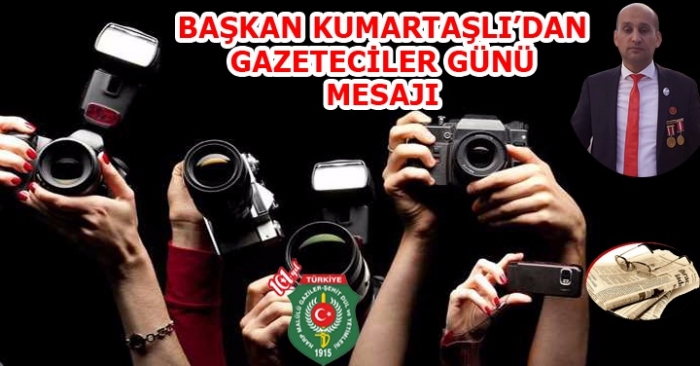 KUMARTAŞLI BASIN MENSUPLARININ “21 EKİM DÜNYA GAZETECİLER GÜNÜNÜ” KUTLADI                  