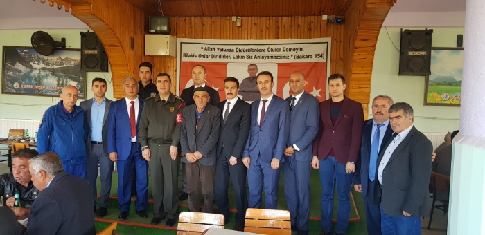 ÇUKURCA ŞEHİDİMİZ FATİH AK DUALAR İLE ANILDI                  