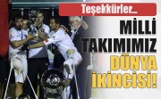 AY YILDIZLI AMPUTE MİLLİ TAKIMIMIZ DÜNYA İKİNCİSİ OLDU